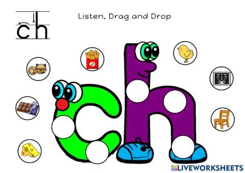 Ch JOLLY PHONICS