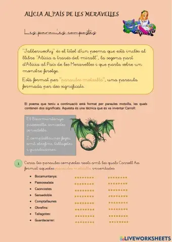 Les paraules compostes