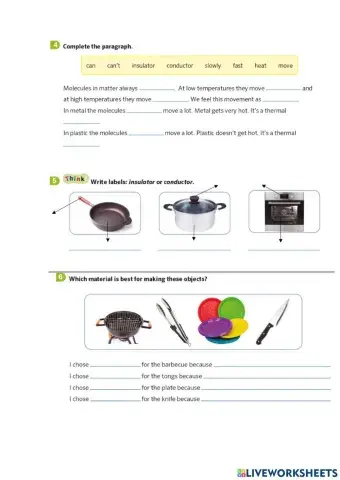 Review conductors and insulators