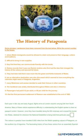 Thw Welsh Settlement in Patagonia