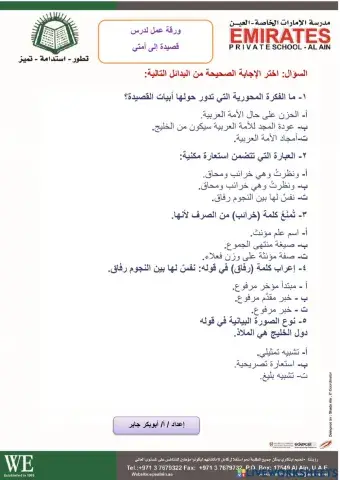 قصيدة إلى أمتي