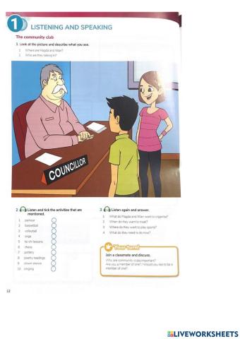 Unit 1 - second year - 2021