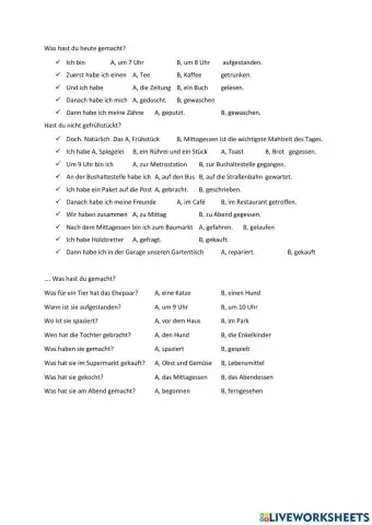 Hörverstehen Deutsch warum nicht 2