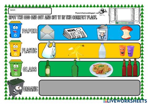 Garbage bins (Spanish model)
