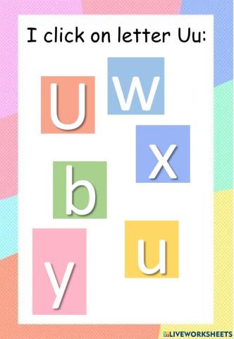 Letter Uu