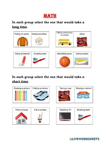 Long Time -Short Time