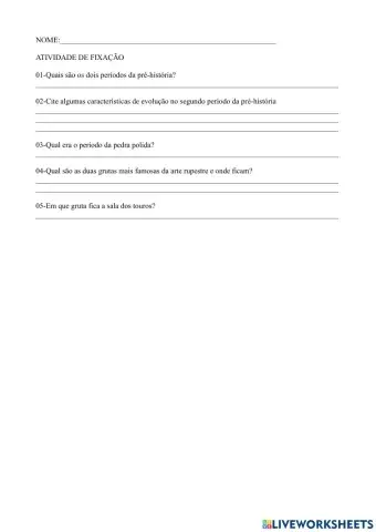 Arte - Pré-história