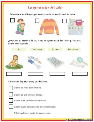 La generación de calor