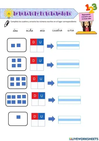 Representamos los números con base diez