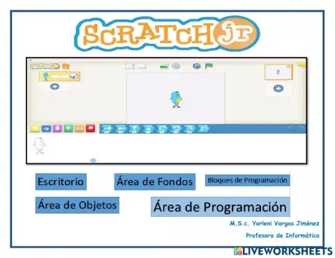 Interface de Scratch JR