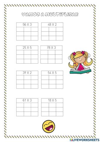 Multiplicaciones ABN