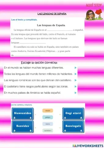 Las lenguas de España