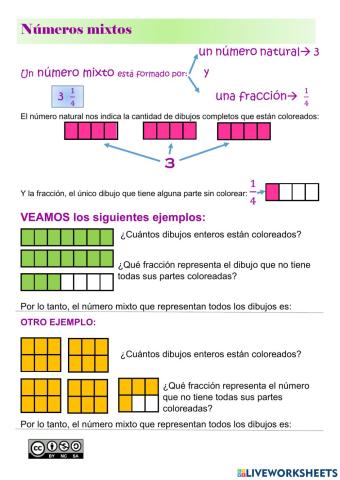 Números mixtos