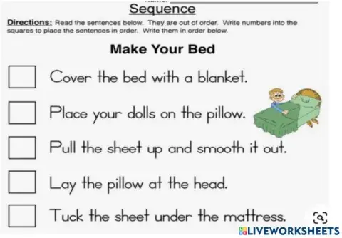 Make your bed
