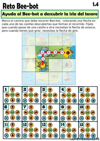 Programación con Bee-bot