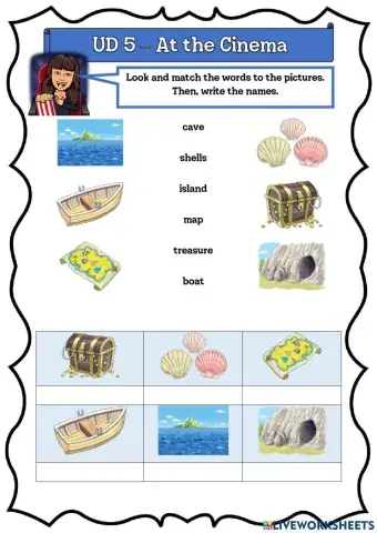 4º UD 5 - At the Cinema Ficha 6