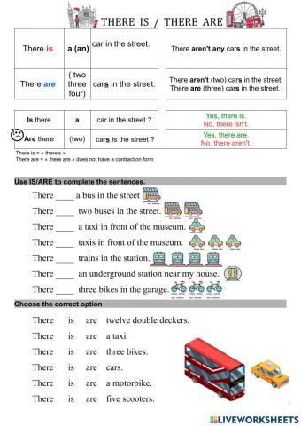 There is - there are - London