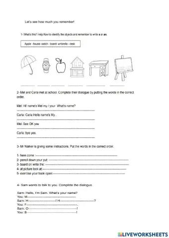 Test unit 1 5th form