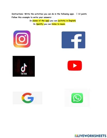 What can you do using some apps?