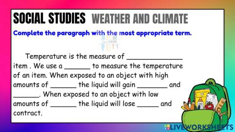 The thermometer