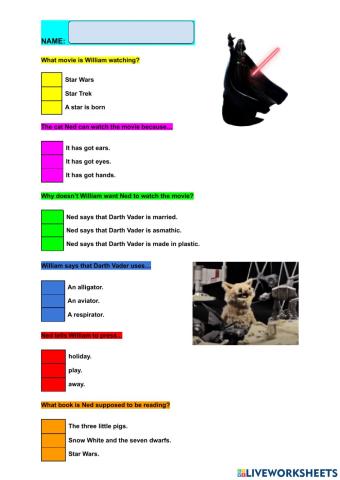 The cat ned: star wars