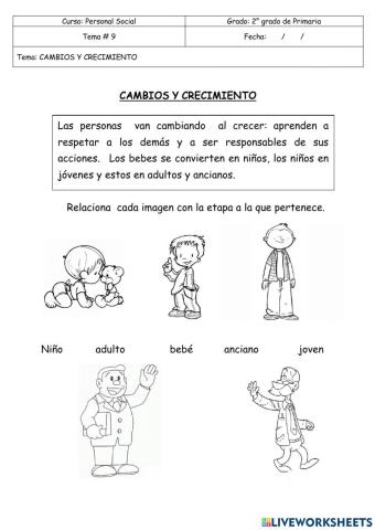 Cambios y responsabilidades