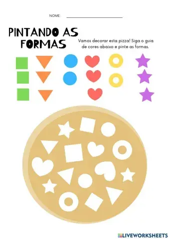 Conceitos matemáticos - formas e quantidades
