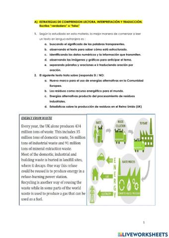 Comprension lectora y medidas