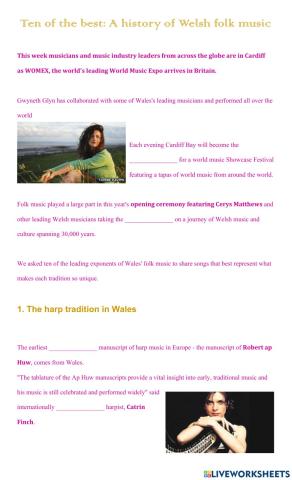 A history of Welsh folk music