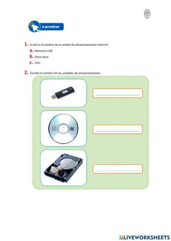 Unidades de almacenamiento