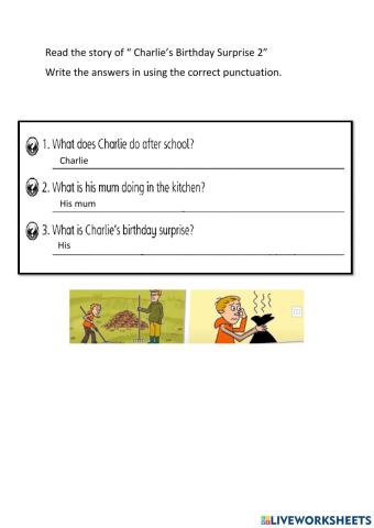 Charlie's Birthday Surprise Part 2