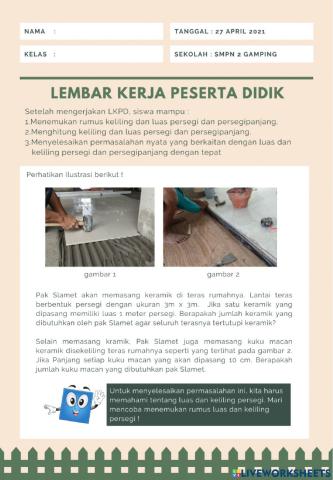 Persegi dan Persegi Panjang