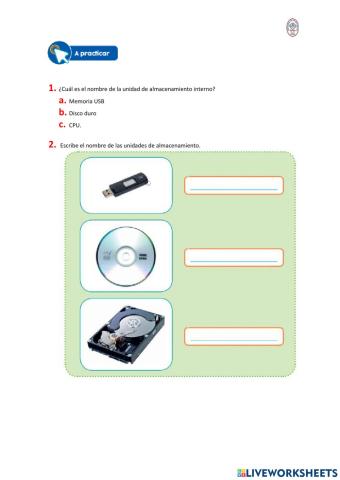 Unidades de almacenamiento