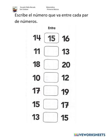 Numeración