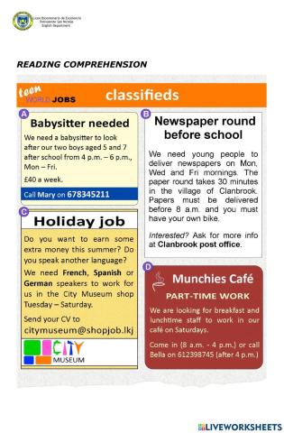 Classifieds