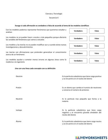 Secuencia 6 Ciencias