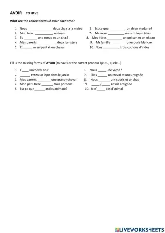 Avoir