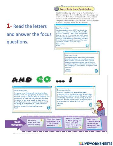 Transport and travel