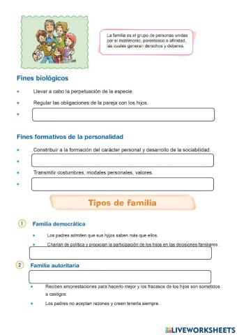 Tipos de familia
