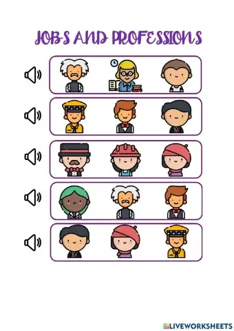 Jobs and professions part 2