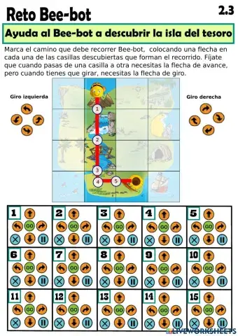 Programación con Bee-bot