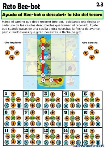 Programación con Bee-bot
