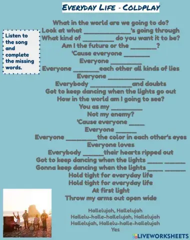 Everyday Life by Coldplay