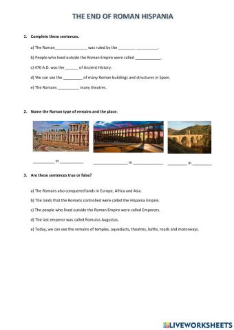 The end of Roman Hispania