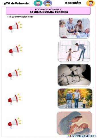 Familia guiada por dios