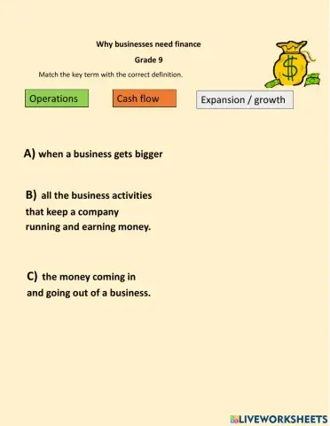 Why businesses need finance