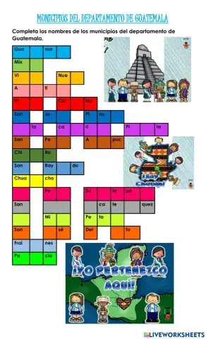 Municipios del Departamento de Guatemala