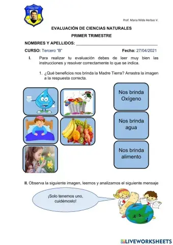 Evaluación de contenidos