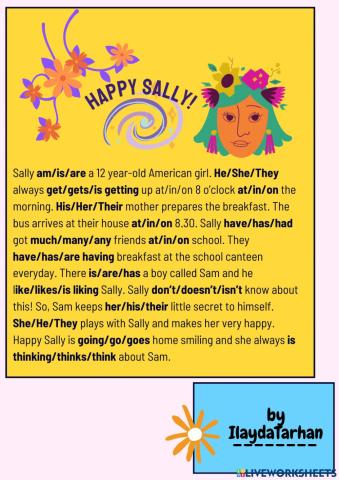 Happy Sally!