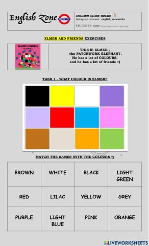 Storytime  Elmer and his Friends